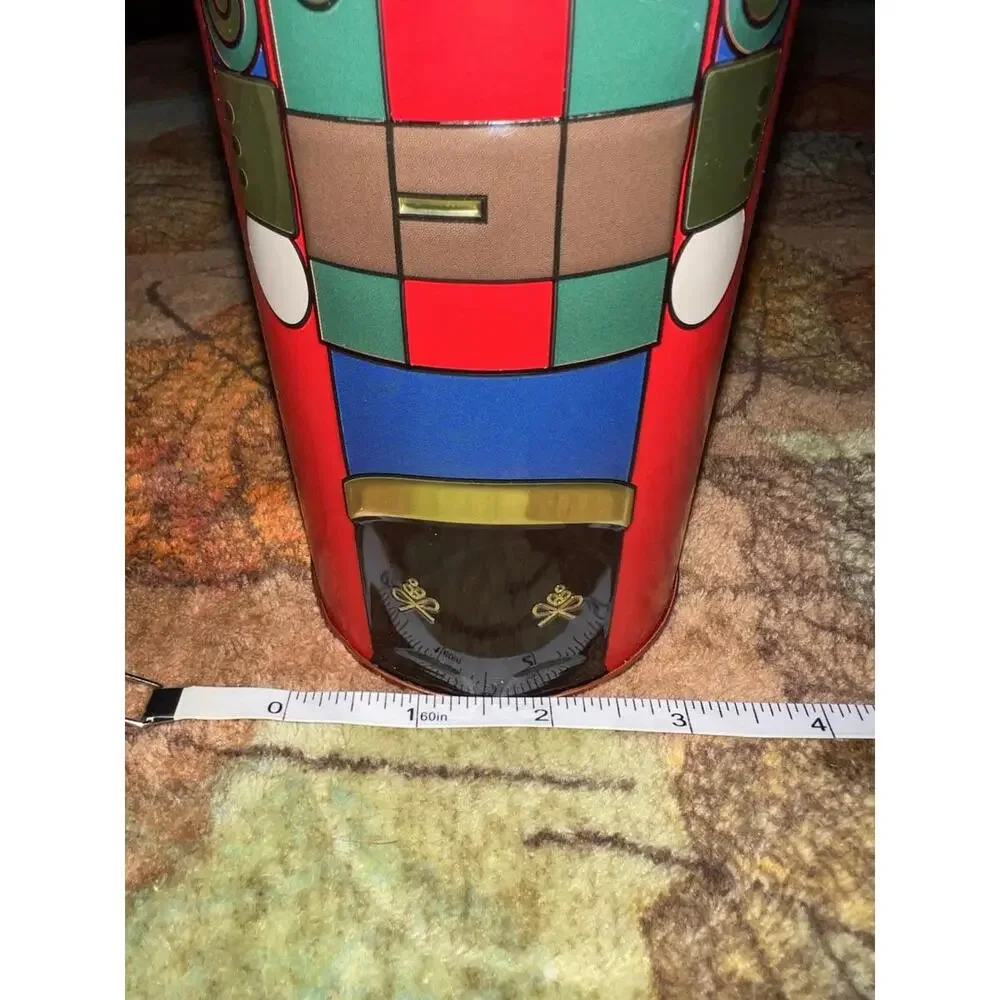 Bonnie & Pop‎ New York Red Nutcracker Christmas Tin 10.5